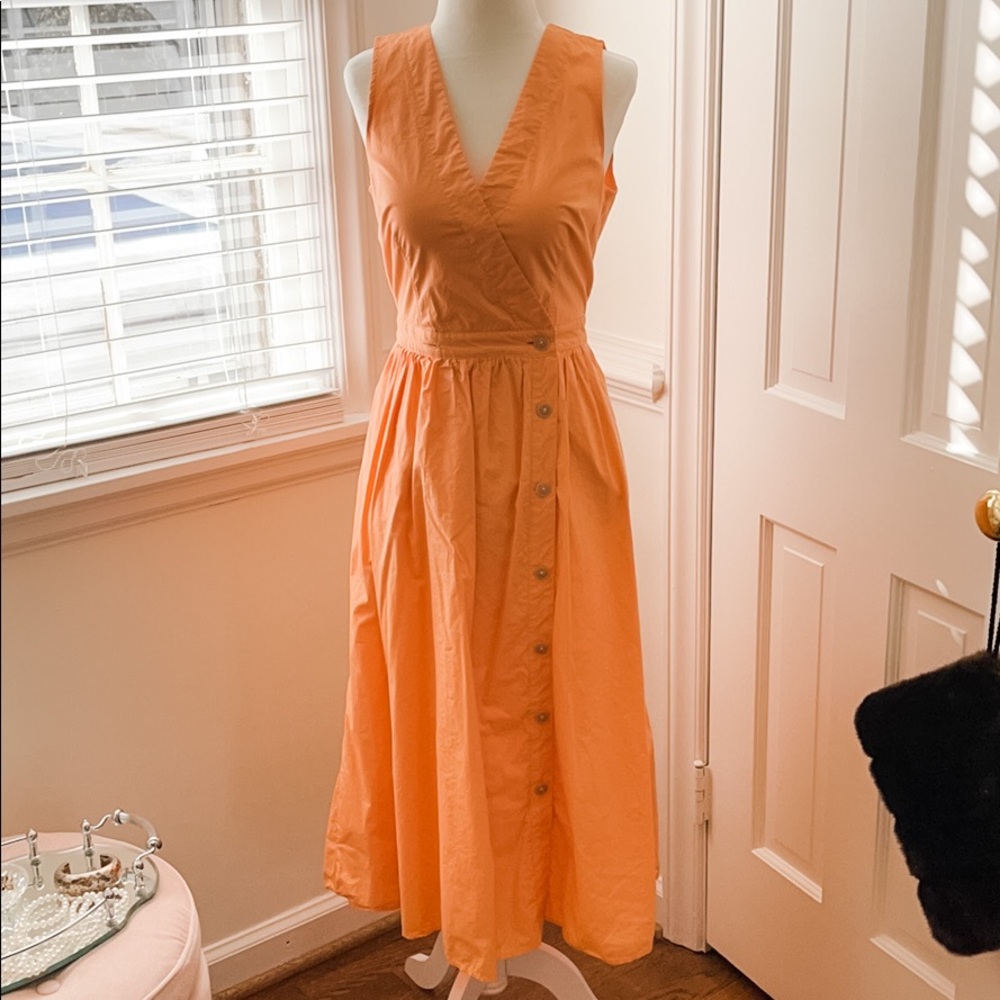 Jcrew Poplin Dress